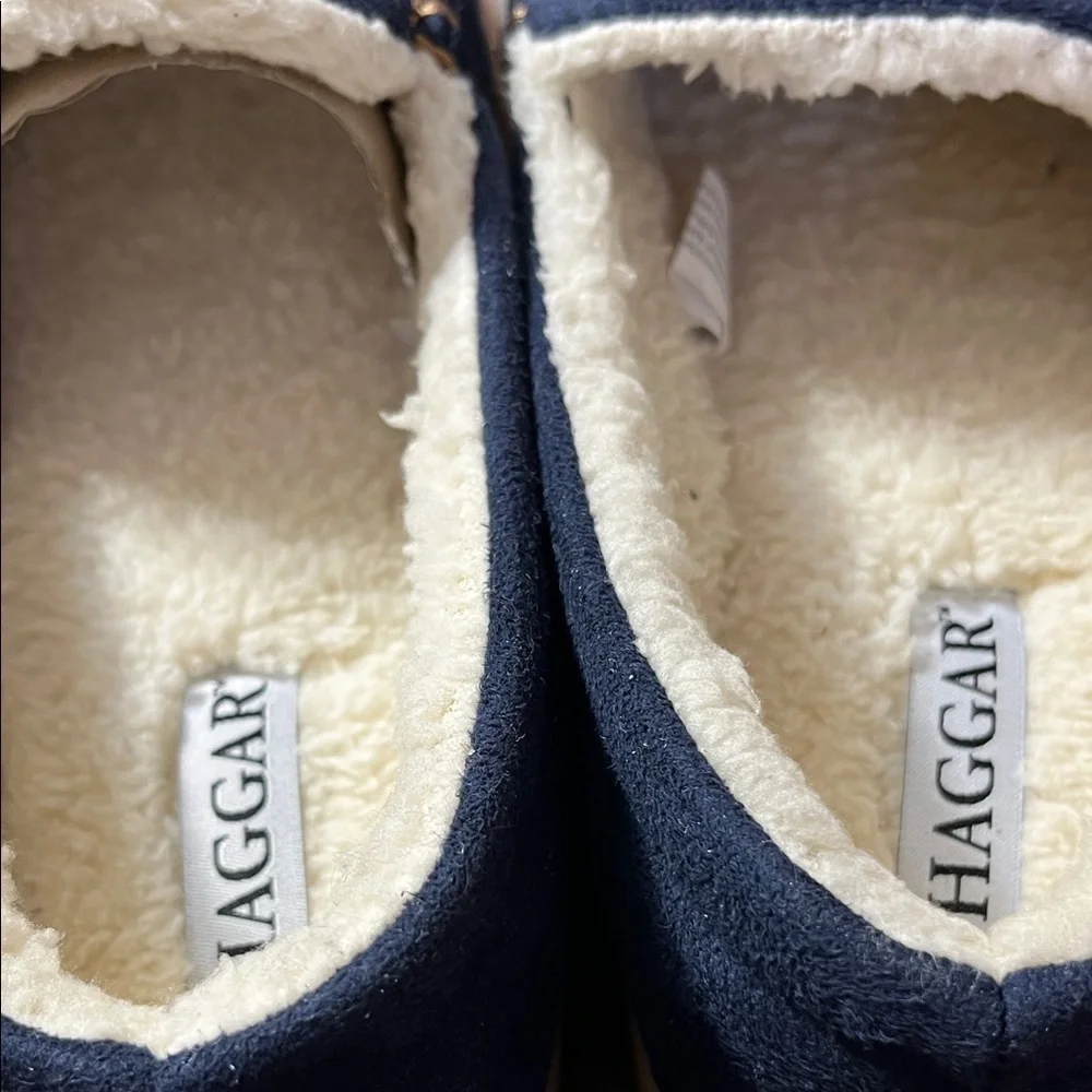 Haggar Men's Plaid Comfort Slippers